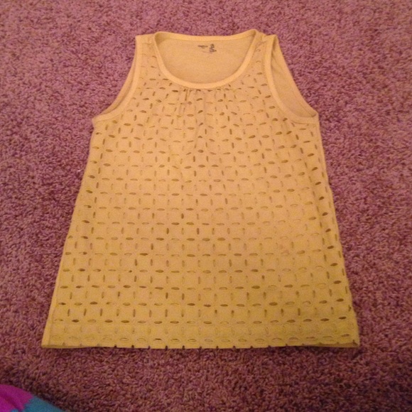 Yellow patterned Tank