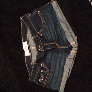 Hollister jean shorts
