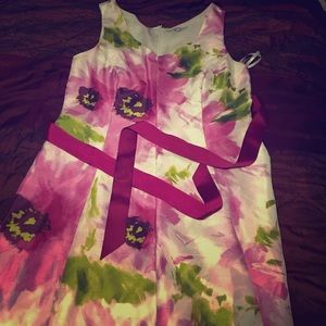 A beautiful flower dress