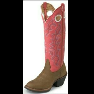Tony Lama 3R Sorrel Bridle Cowgirl Boots