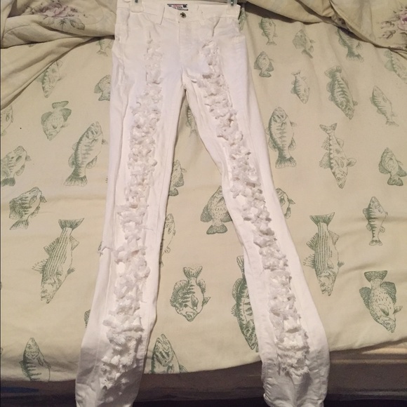 White high waist jeans - Picture 1 of 1