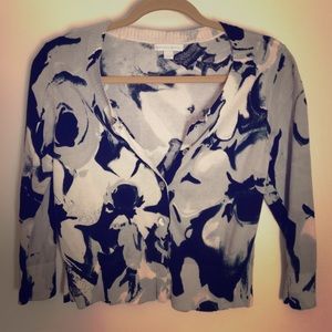 NWOT NY&Co black and white cardigan