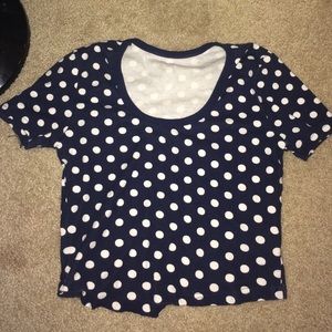 Polka dot shirt