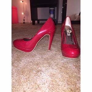 Red Steve Madden heels. Worn twice
