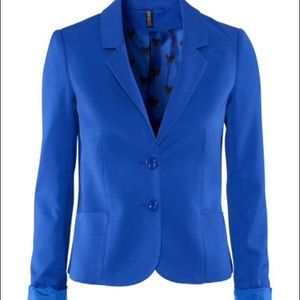 H&M cobalt blue blazer. Worn slightly