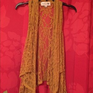 Forever 21 lace overlay