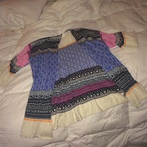 Funky print sweater