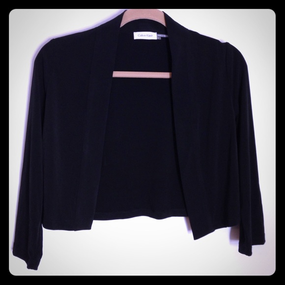 NWOT Calvin Klein black cardigan
