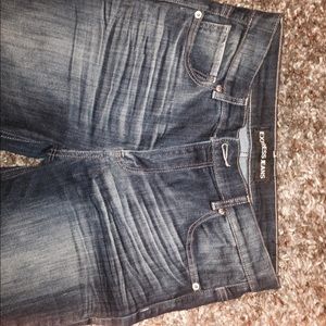 Express ankle Jean legging high rise waist size 10