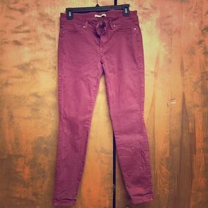 Rich and Skinny red skinny jeans, size 29