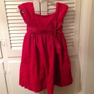 Childs red dress