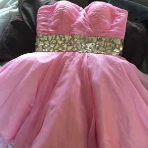 Pink homecoming dress