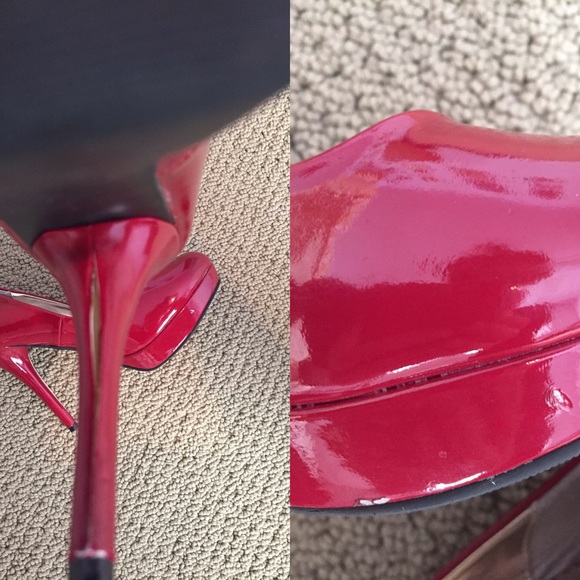 Steve Madden red hot pumps - Picture 3 of 3