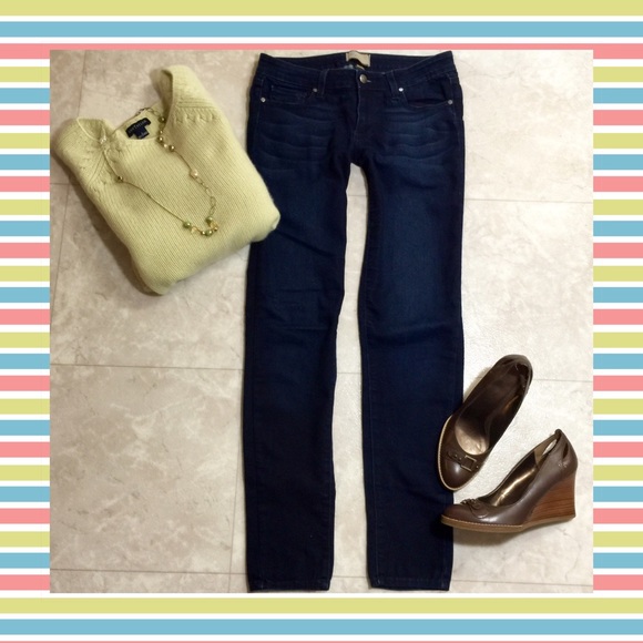 PAIGE Denim - ~PAIGE Peg Super Skinny Dark Stretch Jeans NICE!~