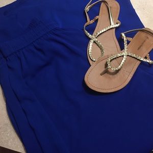 Old navy maxi skirt in cobalt blue