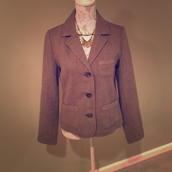 Herringbone blazer