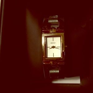 DKNY Rose Gold & Silver watch