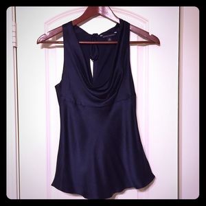 Banana Republic 100% Silk Cowl Neck Top