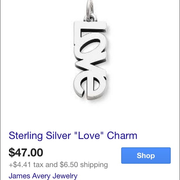 James Avery "LOVE" charm.