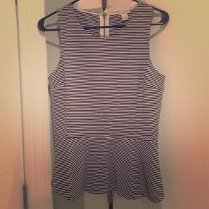 J Crew Peplum top