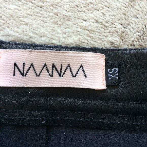 LF black envelope skort skirt XS 6 - Picture 2 of 4