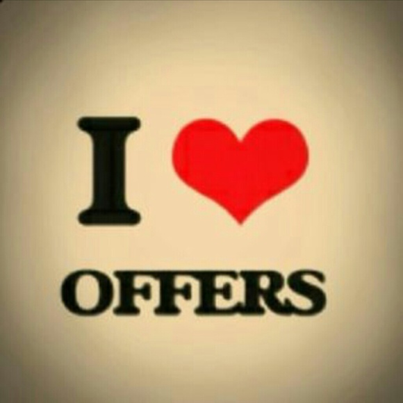 Feel free to send me your offers!