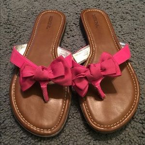 Bow sandals