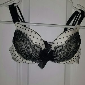 VS Dream Angels Push Up Lace Ribbon Bra