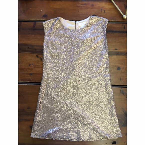 Miss Me Dresses & Skirts - MM Couture MissMe Gold Sequin Mini Dress