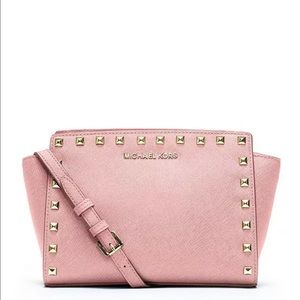 ❌SOLD❌Michael Kors Selma Medium Studded Leather