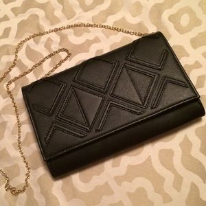 Black crossbody/clutch