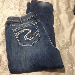 Crop jeans like "boaters"