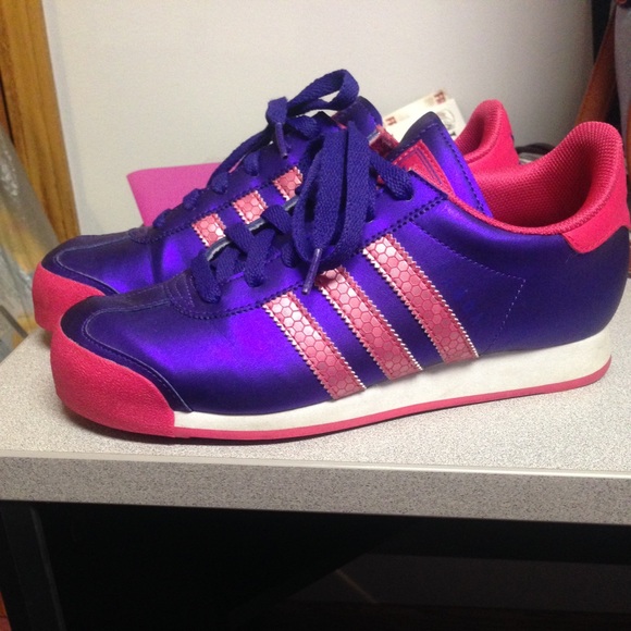 Adidas Samoa shoes.