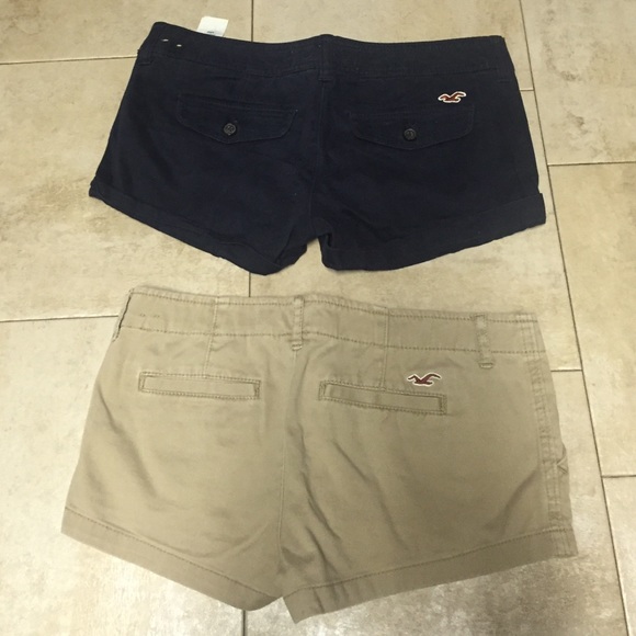 Hollister shorts - blue and khaki - Picture 3 of 3