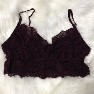 Romantic lace longline Bralette!