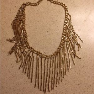 Gold chain necklace