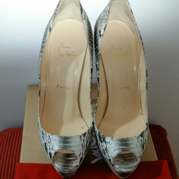 Christian Louboutin | Shoes | Christian Louboutin Banane  Christian Louboutin Banane Watersnake Shoes