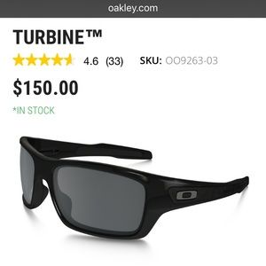 Brand New OAKLEY Turbine Sunglasses 🕶