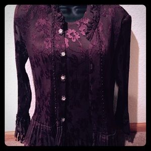 Lavender Lace Blouse 💜💜👚👚Price Drop!