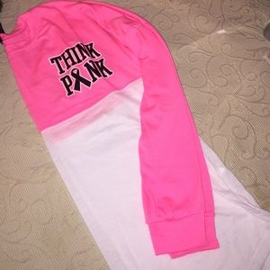 Think pink breast cancer t-shirt 💗