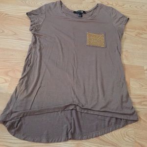 F21 high low shirt