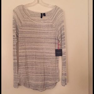 Striped long sleeve shirt