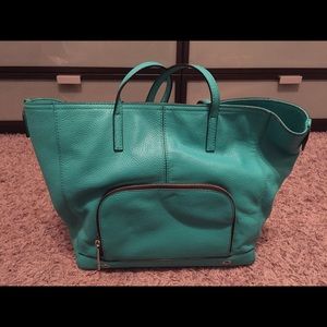 BRAND NEW MILLY ASTOR TURQUOISE HAND BAG