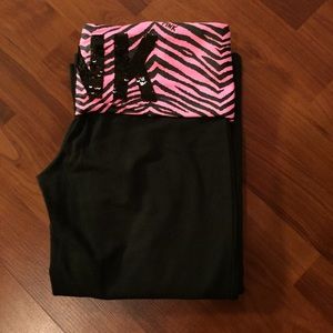 Victoria's Secret Pink Zebra Bootcut Pants