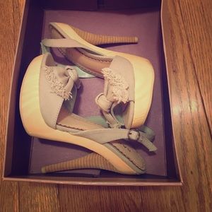 Baby Blue Open toe sandals