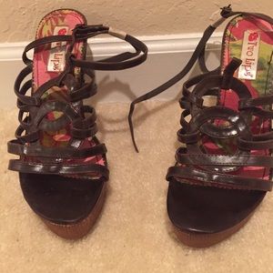 Brand New wedges from two lips