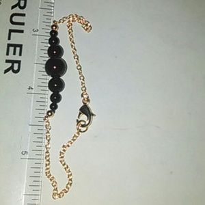 Black pearl bracelet