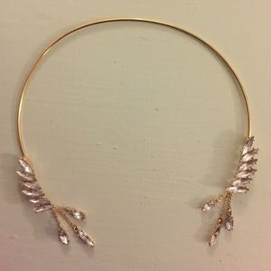 *unique* ASOS open ended collar necklace