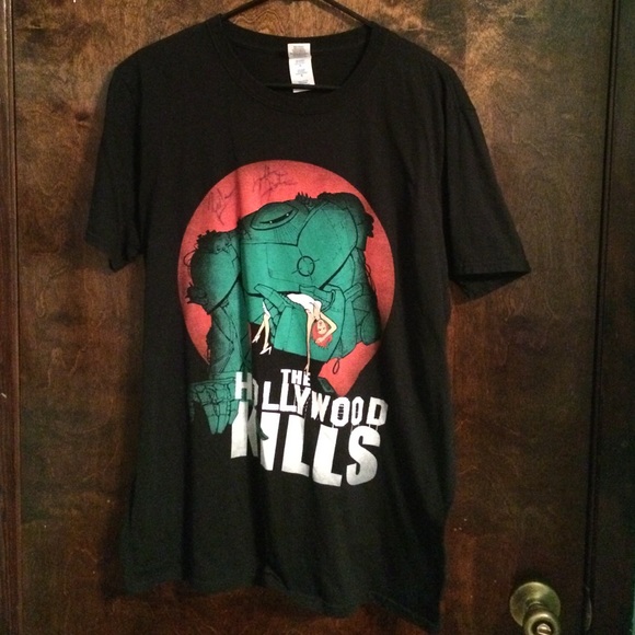 The Hollywood Kills band tshirt signed