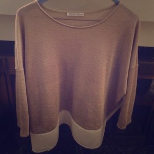 Spring/ fall oversized top